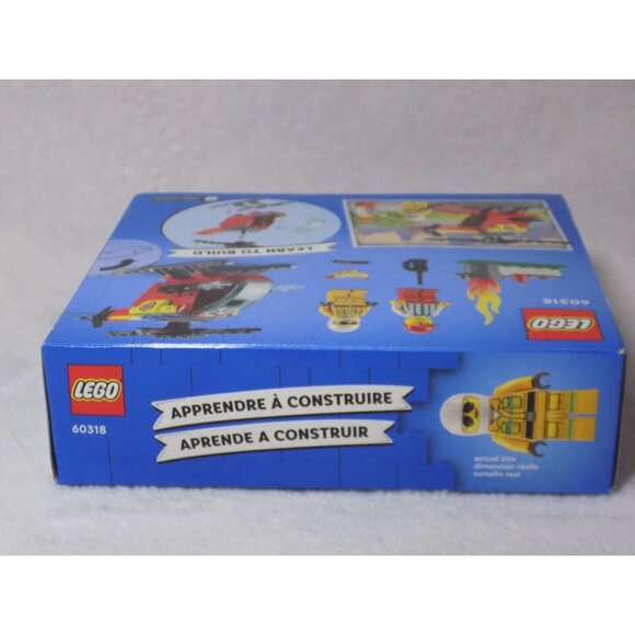 LEGO City Fire Helicopter Toy 60318 Brand New Building Toys - Picture 5 of 10